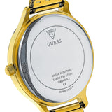 Buy Shop Guess Soiree Diamonds Gold Dial Gold Mesh Bracelet Watch for Women - GW0402L2 USA Online