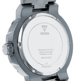 Buy Shop Guess Track Black Dial Silver Steel Strap Watch for Men - GW0426G1 USA Online