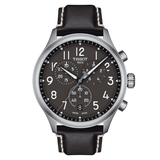 Buy Shop Tissot Chrono XL Vintage Quartz Black Dial Black Leather Strap Watch For Men - T116.617.16.062.00 USA Online