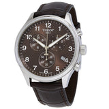 Buy Shop Tissot T Sport Chrono XL Classic Brown Dial Brown Leather Strap Watch For Men - T116.617.16.297.00 USA Online