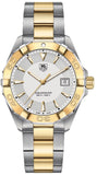 Buy Shop Tag Heuer Aquaracer White Dial Watch for Men - WAY1120.BB0930 USA Online