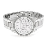 Buy Shop Michael Kors Ritz Silver Dial Silver Steel Strap Watch for Women - MK6428 USA Online
