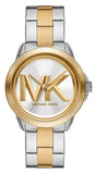 Buy Shop Michael Kors Analog Silver Dial Two Tone Steel Strap Watch For Women - MK7319 USA Online