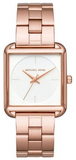 Buy Shop Michael Kors Lake Quartz White Dial Rose Gold Steel Strap Watch For Women - MK3645 USA Online