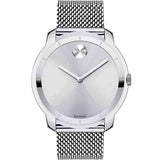 Buy Shop Movado Bold Silver Dial Silver Mesh Bracelet Watch For Women - 3600241 USA Online