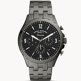 Buy Shop Fossil Forrester Chronograph Black Dial Grey Steel Strap Watch for Men - FS5606 USA Online
