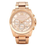 Buy Shop Michael Kors Cooper Rose Gold Rose Gold Steel Strap Watch for Women - MK6275 USA Online