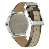 Buy Shop Burberry The City Beige Dial Tan Leather Strap Watch for Women - BU9021 USA Online