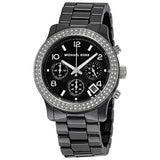 Buy Shop Michael Kors Runway Black Dial Black Steel Strap Watch for Women - MK5190 USA Online