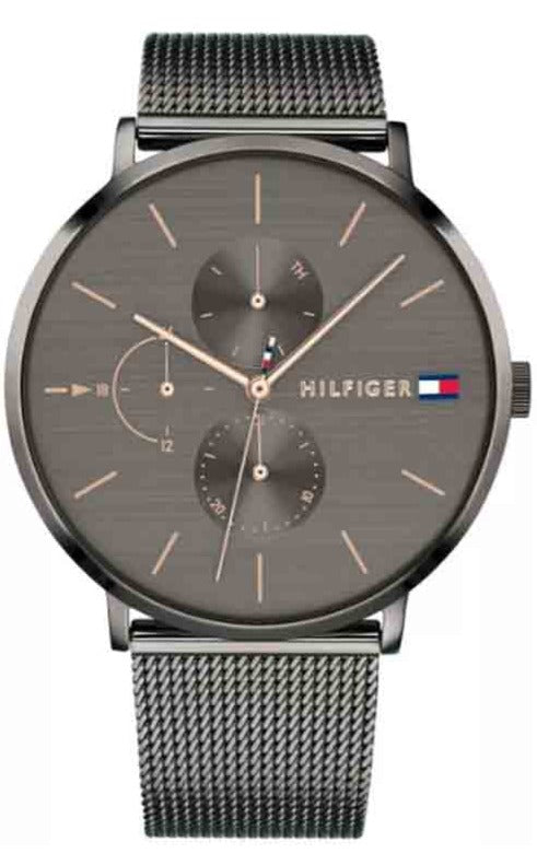Buy Shop Tommy Hilfiger Jenna Multifunction Grey Dial Grey Mesh Bracelet Watch For Women - 1781945 USA Online