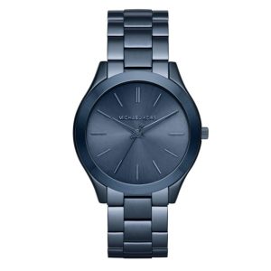 Buy Shop Michael Kors Runway Quartz Blue Dial Blue Steel Strap Watch For Women - MK3419 USA Online