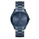 Buy Shop Michael Kors Runway Quartz Blue Dial Blue Steel Strap Watch For Women - MK3419 USA Online