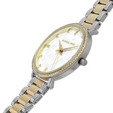 Buy Shop Michael Kors Pyper Three Hand White Dial Two Tone Steel Strap Watch For Women - MK4595 USA Online