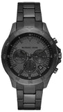 Buy Shop Michael Kors Grayson Chronograph Black Dial Black Steel Strap Watch For Men - MK9109 USA Online