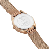 Buy Shop Guess Whisper Silver Dial Rose Gold Mesh Bracelet Watch for Women - W1084L3 USA Online