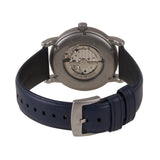 Buy Shop Emporio Armani Luigi Chronograph Blue Dial Black Leather Strap Watch For Men - AR60011 USA Online