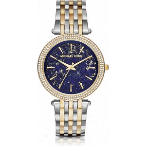 Buy Shop Michael Kors Darci Quartz Blue Dial Two Tone Steel Strap Watch For Women - MK3401 USA Online