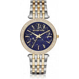 Buy Shop Michael Kors Darci Quartz Blue Dial Two Tone Steel Strap Watch For Women - MK3401 USA Online