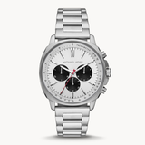 Buy Shop Michael Kors Sullivan Quartz White Dial Silver Steel Strap Watch For Men - MK8968 USA Online