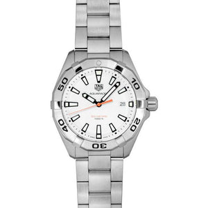 Buy Shop Tag Heuer Aquaracer White Dial Watch for Men - WBD1111.BA0928 USA Online
