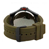 Buy Shop Tommy Hilfiger Drew Black Dial Green Rubber Strap Watch for Men - 1791065 USA Online