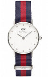 Buy Shop Daniel Wellington Classy Oxford White Dial Two Tone Nylon Strap Watch For Women - DW00100072 USA Online