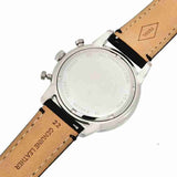 Buy Shop Fossil Townsman Multifunction Black Dial Black Leather Strap Watch for Men - FS5396 USA Online