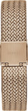 Buy Shop Guess Soiree Diamonds Rose Gold Dial Rose Gold Mesh Bracelet Watch for Women - GW0402L3 USA Online