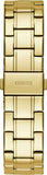 Buy Shop Guess Night Life Diamonds Black Dial Gold Steel Strap Watch for Women - GW0405L2 USA Online