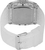 Buy Shop Guess Phoenix Polycarbonate Clear Multi-function Black Dial Clear Rubber Strap Watch for Men - GW0499G3 USA Online