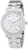 Buy Shop Guess Enchanting Diamonds Silver Dial Silver Steel Strap Watch for Women - W0305L1 USA Online