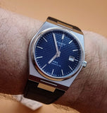 Buy Shop Tissot PRX Powermatic 80 Blue Dial Blue Leather Strap Watch for Men - T137.407.16.041.00 USA Online