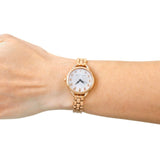 Buy Shop Marc Jacobs Betty White Dial Rose Gold Steel Strap Watch for Women - MJ3496 USA Online