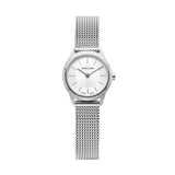Buy Shop Calvin Klein Minimal White Dial Silver Mesh Bracelet Watch for Women - K3M23126 USA Online