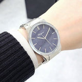 Buy Shop Salvatore Ferragamo Sapphire Blue Dial Silver Steel Strap Watch for Men - SFHP006-20 USA Online