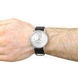 Buy Shop Calvin Klein City Silver Dial Black Steel Strap Watch for Men - K2G2G1CX USA Online
