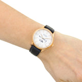 Buy Shop Movado Heritage Celestograf White Mother of Pearl Dial Blue Leather Strap Watch For Women - 3650011 USA Online