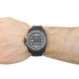 Buy Shop Tommy Hilfiger Windsurf Black Dial Black Rubber Strap Watch for Men- 1791114 USA Online