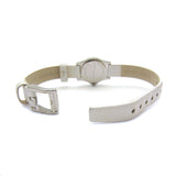 Buy Shop Marc Jacobs Henry Dinky White Dial White Leather Strap Watch for Women - MBM1234 USA Online