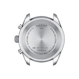 Buy Shop Tissot PR 100 Chronograph Blue Dial Silver Mesh Bracelet Watch for Men - T101.417.11.041.00 USA Online