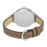 Buy Shop Marc Jacobs Betty White Dial Brown Leather Strap Watch for Women - MJ1480 USA Online