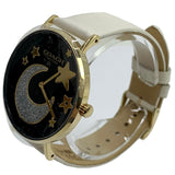 Buy Shop Coach Perry Black Dial White Leather Strap Watch for Women - 14503041 USA Online
