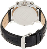 Buy Shop Tommy Hilfiger Harrison Chronograph Black Dial Black Leather Strap Watch for Men - 1790875 USA Online