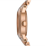 Buy Shop Marc Jacobs Mini Amy White Dial Rose Gold Steel Strap Watch for Women - MBM3078 USA Online