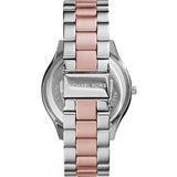 Buy Shop Michael Kors Runway White Dial Two Tone Stainless Steel Strp Watch for Women - MK3204A USA Online