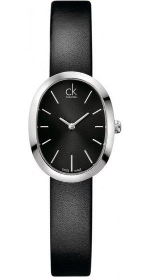 Buy Shop Calvin Klein Incentive Black Dial Black Rubber Strap Watch for Women - K3P231C1 USA Online