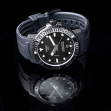 Buy Shop Tissot Seastar 1000 Powermatic 80 Black Dial Black Rubber Strap Watch For Men - T120.407.37.051.00 USA Online