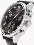 Buy Shop Tissot Chrono XL Classic Black Dial Black Leather Strap Watch For Men - T116.617.16.057.00 USA Online