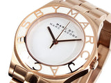 Buy Shop Marc Jacobs Blade White Dial Gold Steel Strap Watch for Women - MBM3075 USA Online