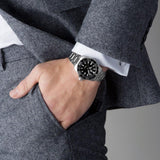 Buy Shop Tag Heuer Aquaracer Black Dial Silver Steel Strap Watch for Men - WAY111A.BA0928 USA Online